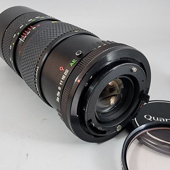 Quantaray 85-210mm f/3.8 FD-Mount Manual Focus Zoom Lens Macro w/Case + 2X Conv - Picture 5 of 11